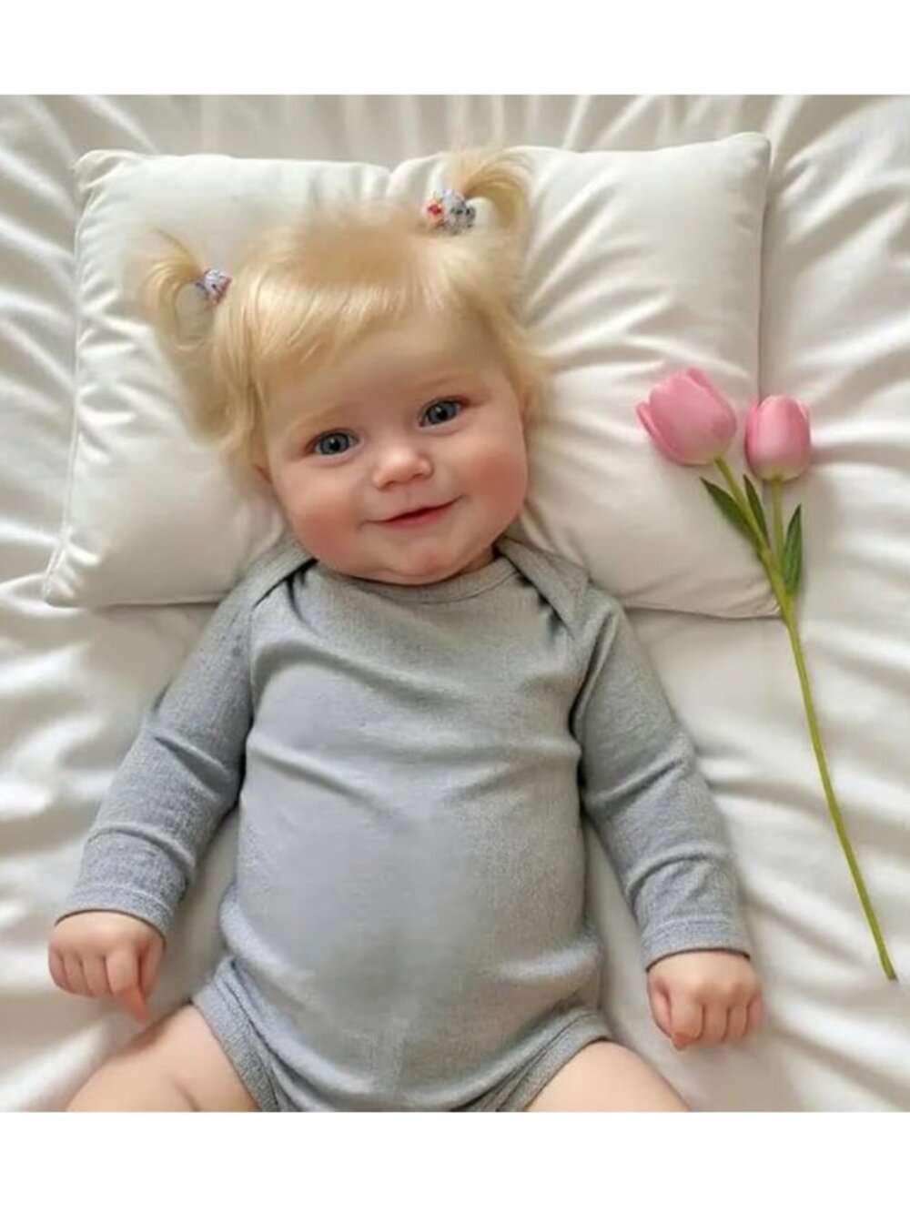 20” Reborn Baby Doll Girl Full Body Silicone Vinyl Newborn Doll New